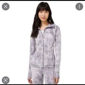 Lululemon align zip up hooded jacket - marble dye